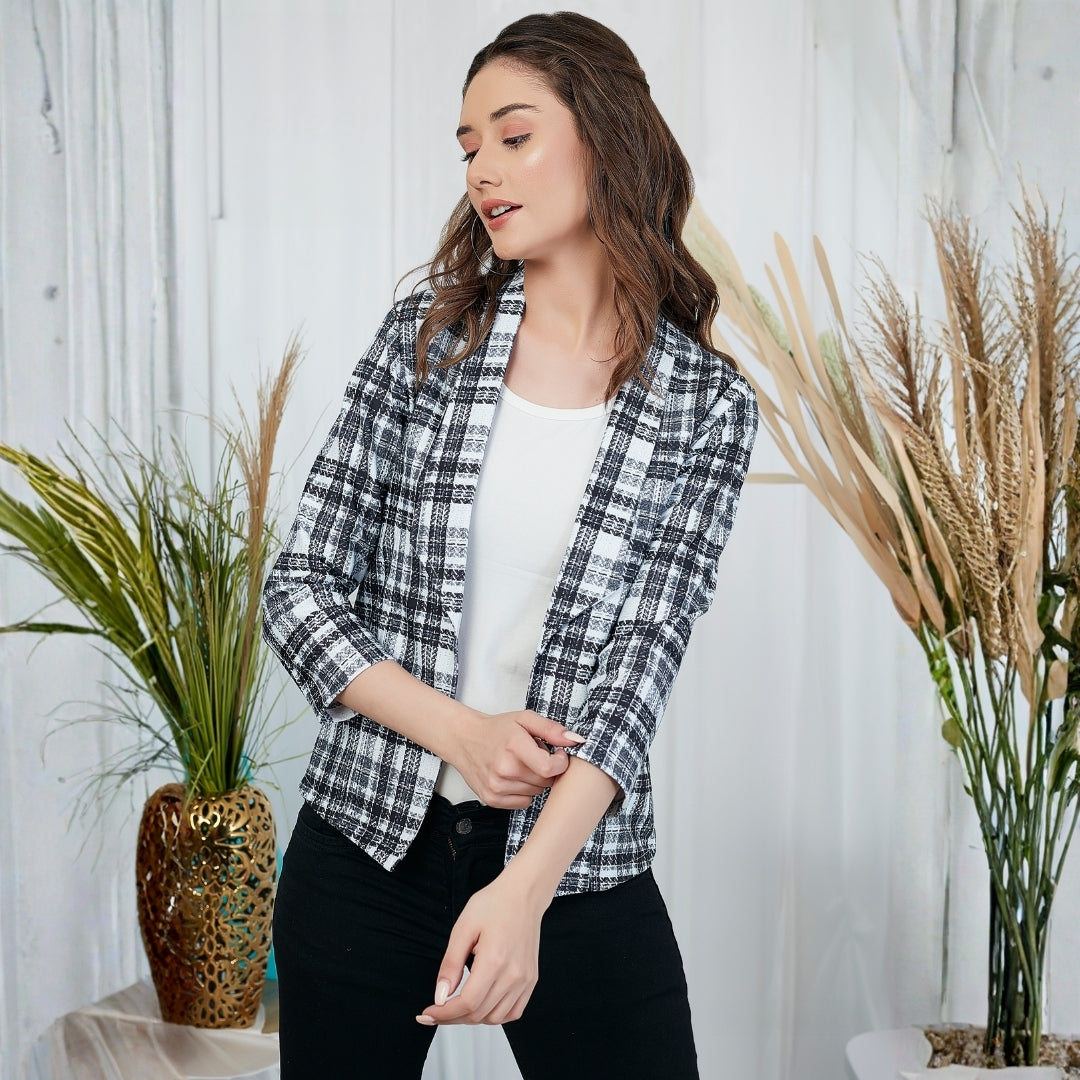 Milano Premium Casual Check Jacket